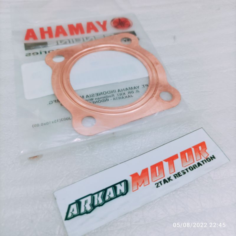 GASKET PAKING BLOK HEAD TENGAH F1ZR FIZ R FIZR FORCE ONE ORIGINAL