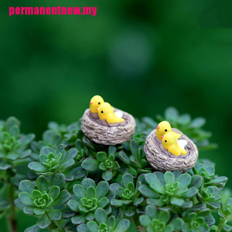 Miniatur Sarang Burung Bahan Resin Untuk Dekorasi Rumah