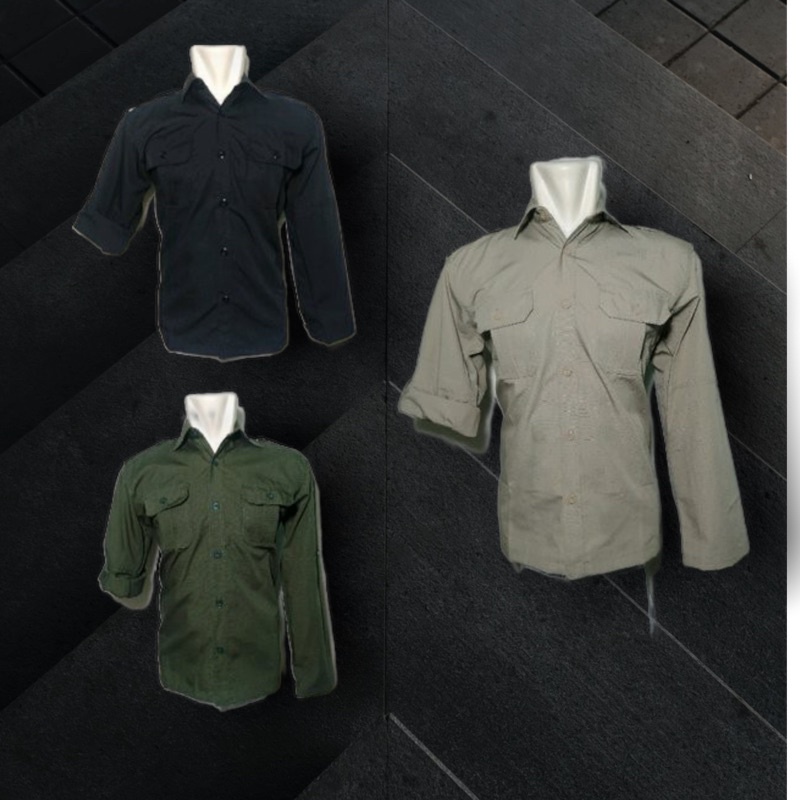 NEW GROSIR BAJU KEMEJA PDL LAPANGAN TACTICAL MURAH HIKING CARGO DRONE OUTDOOR POLOS 511