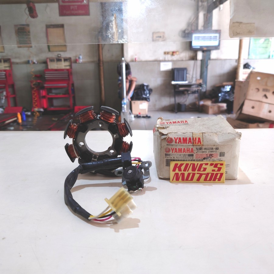 SPULL SPUL STATOR ASSY JUPITER 5LM H1410 ASLI YAMAHA
