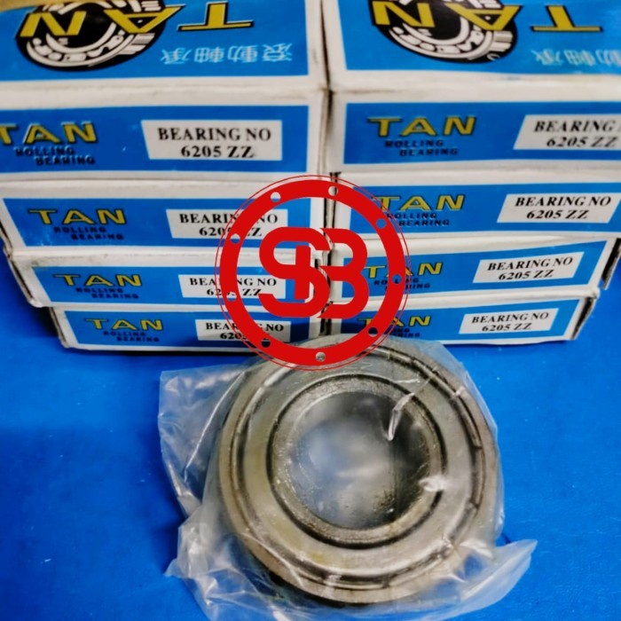BALL BEARING LOW SPEED 6205 ZZ TAN