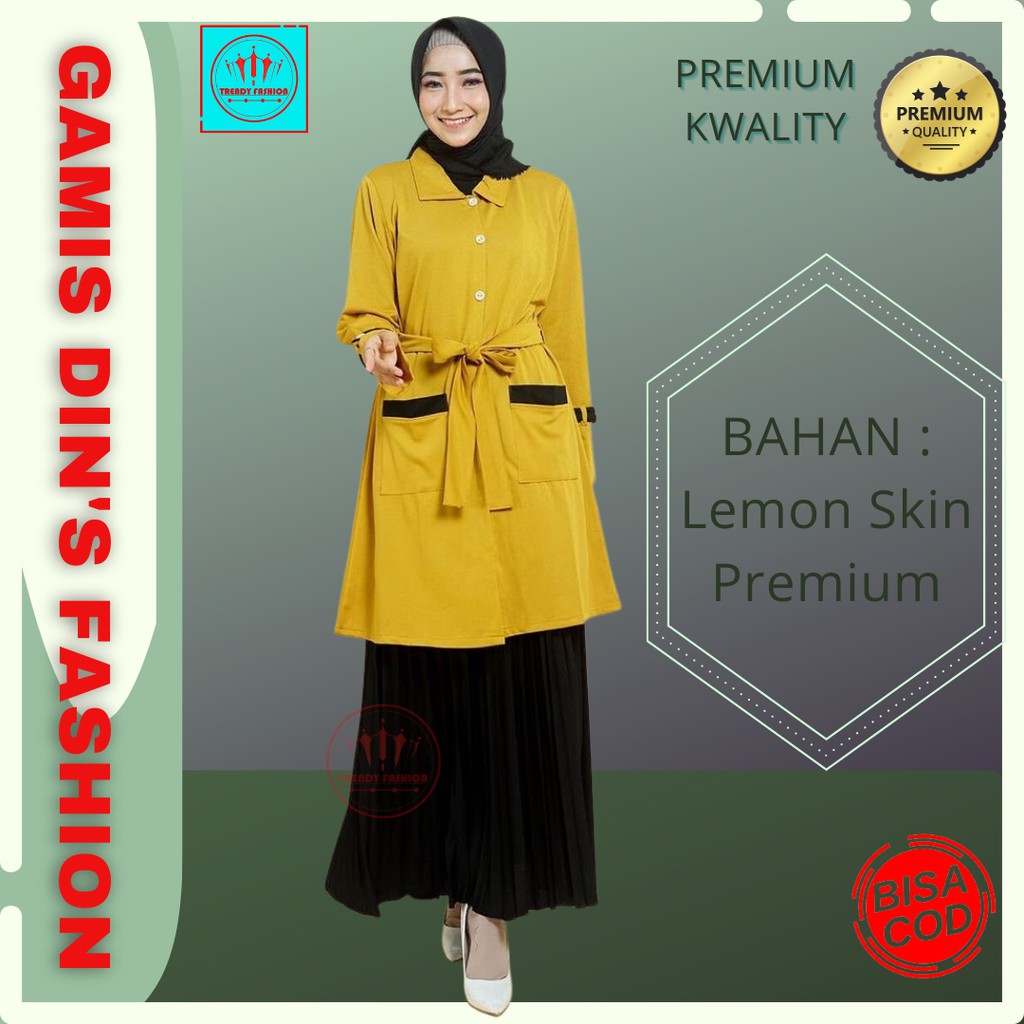 Gamis|Dress muslim wanita one set cardigan fashion terbaru busui friendly remaja dewasa Premium
