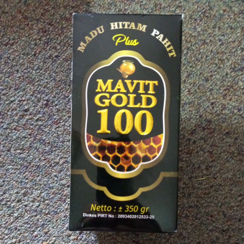 

madu hitam mavit gold 100 350gr