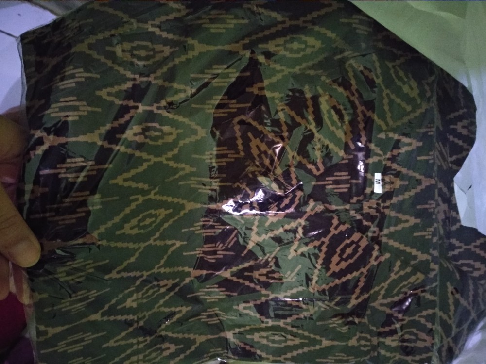 Hem, Lengan Pendek, Baju Batik, Batik Pekalongan, Atasan Pria, Seragam Batik #terbaru #top