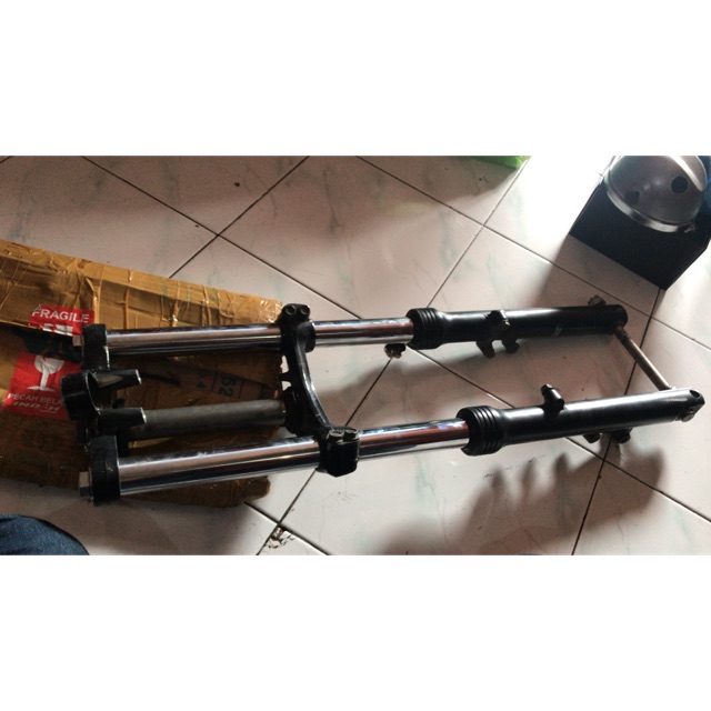 Shock Depan Kawasaki Ninja rr Pnp CB raiser Led Cocok Pasang GL Tiger Megapro GLPro Gl100