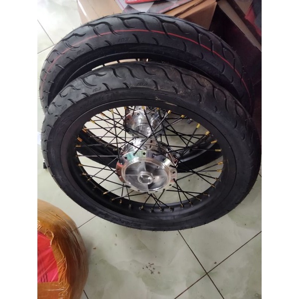 velg paketan Jari jari RX king ring 18 x250/215 plus ban