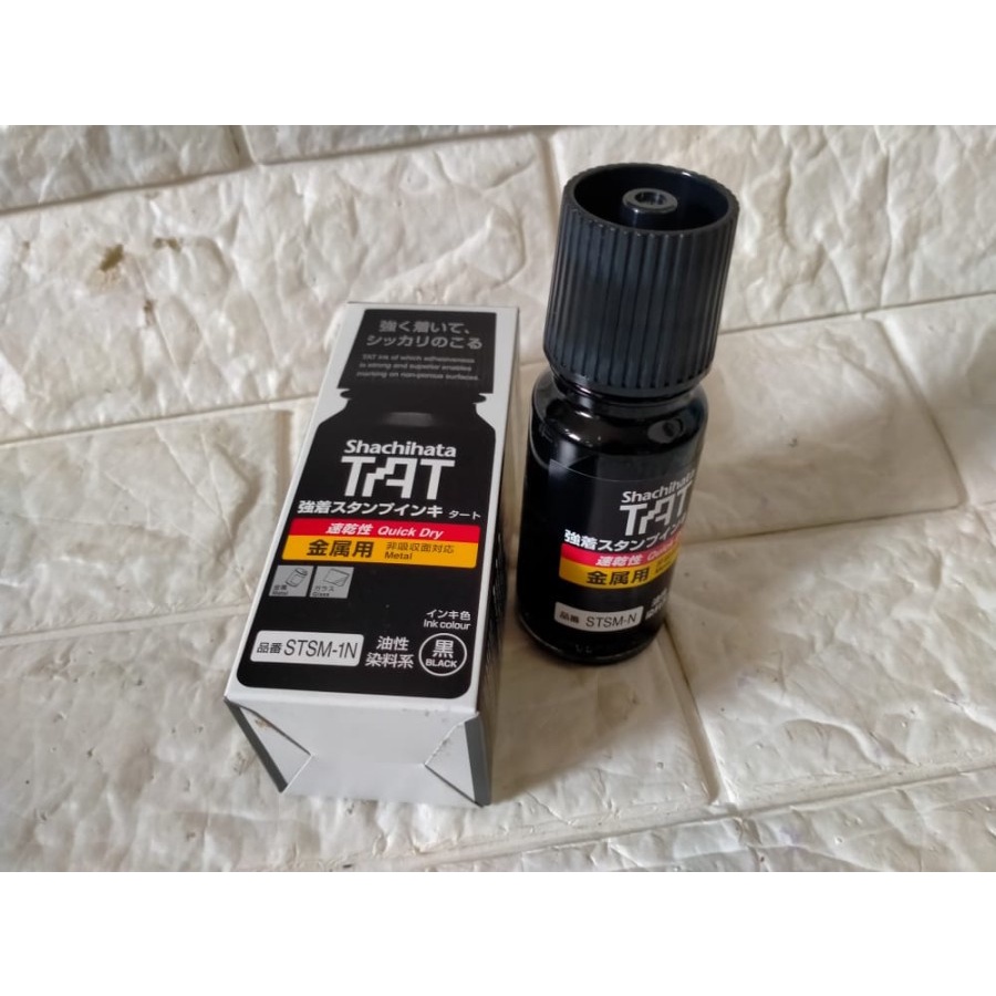 

tinta shachihata STSG-1 Putih tinta permanen untuk metal/plastik/kaca