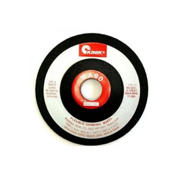 KINIK 4" WA 60 Batu Gerinda Flexible / WA60 STAINLESS STEEL