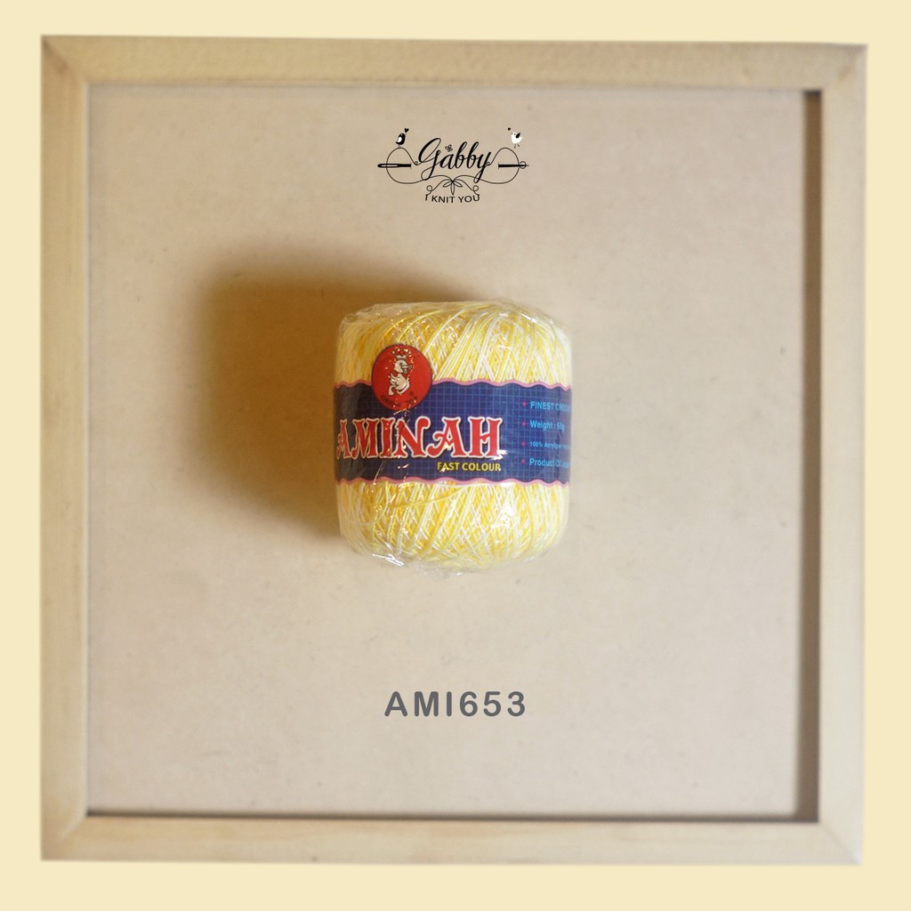 Benang Rajut Akrilik Aminah AMI653