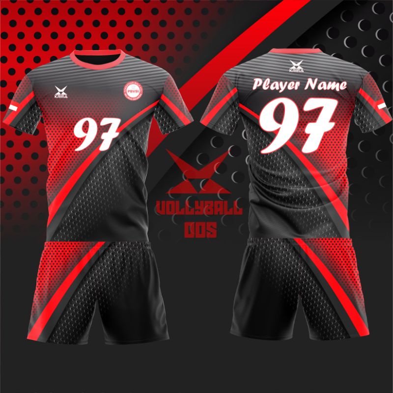 BAJU KAOS JERSEY VOLI KRIRA 005 ANAK JUMBO SETELAN PROLIGA FULL PRINTING PRIA WANITA SINGLET MURAH