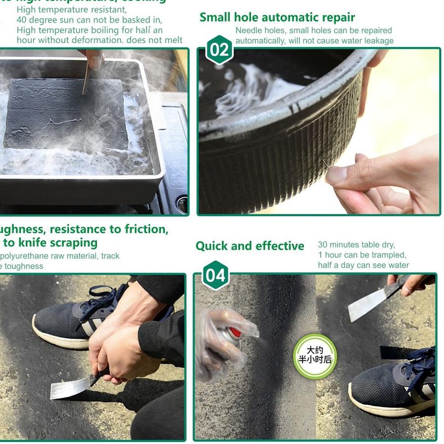 ✸ LEAK KING SPRAY WATERPROOF / semprotan anti bocor / Antibocor ❊