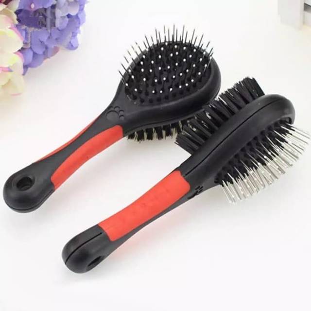 Pet Grooming Brush &quot;2 SIDES COMB&quot; Sisir Sikat Hewan