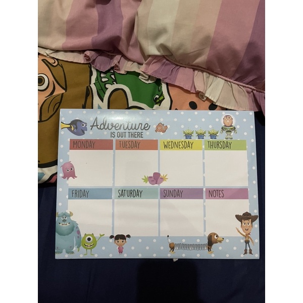 

WEEKLY PLANNER TOY STORY BUZZ LIGHTYEAR PRIMARK