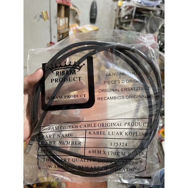 Kabel luar kopling / gas vespa murah