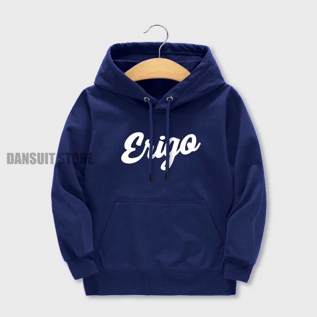 Sweater Hoodie Anak Laki-laki Perempuan Usia 4-13 Tahun Hoodie ERIGO Anak Terbaru Bahan Tebal Preimum