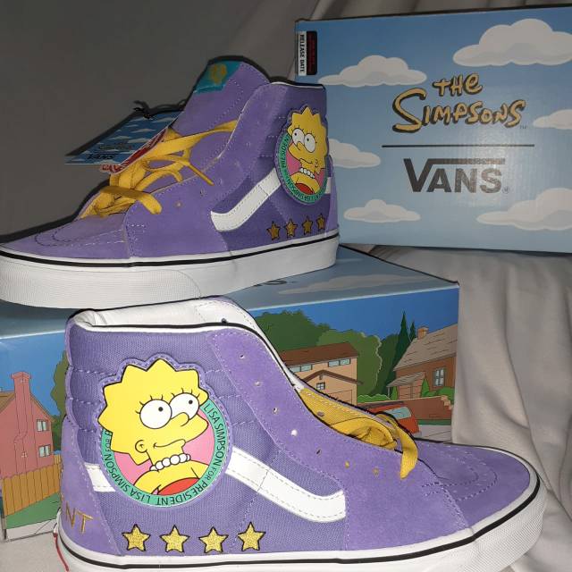 Vans X The Simpsons (Lisa Simpsons for The President)