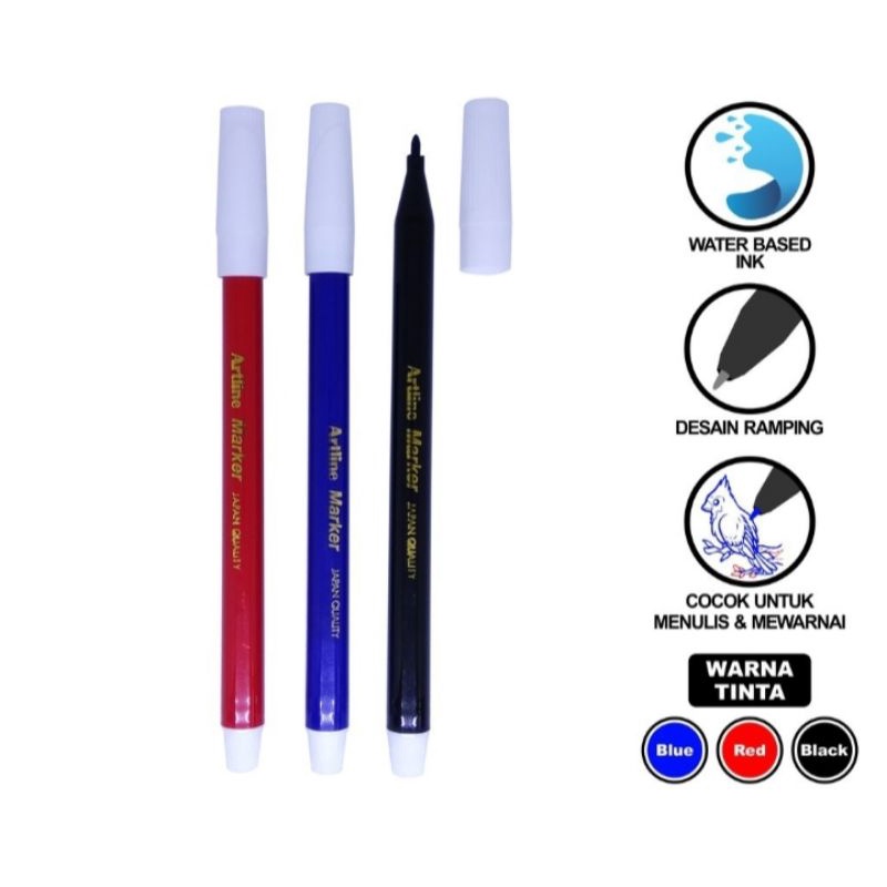 

(1pcs) Spidol Artline / spidol joyko kecil satuan