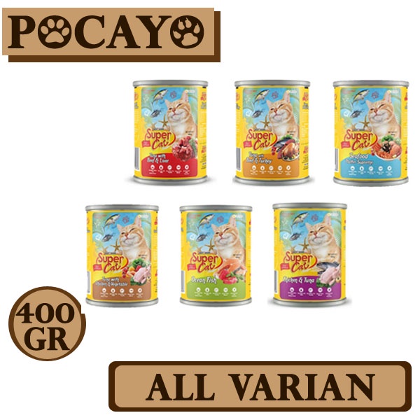 Super Cat Adult All Varian 400gr