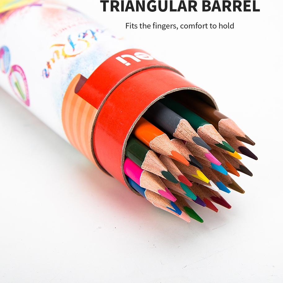 

Promo - Deli Pensil Warna 12/24/36 Warna dengan Bonus Rautan Pensil pada box EC00307 ,,