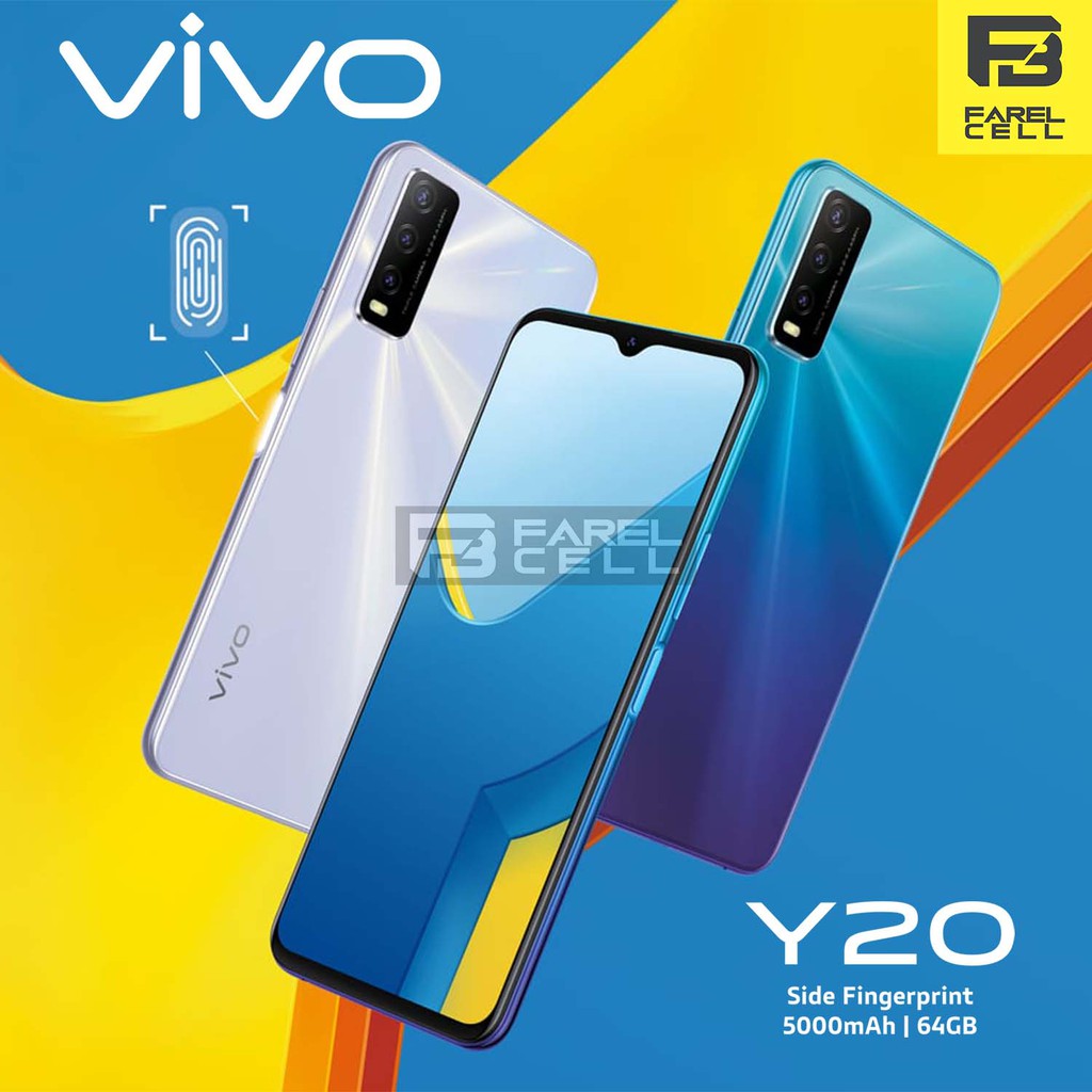 Jual VIVO Y20 4/64 GB GARANSI RESMI VIVO 1 TAHUN Shopee Indonesia