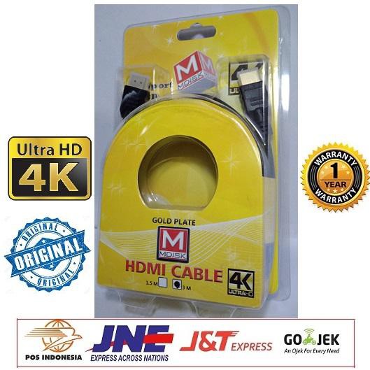 MDISK Kabel HDMI Ultra High Definition 4K - 3 Meter