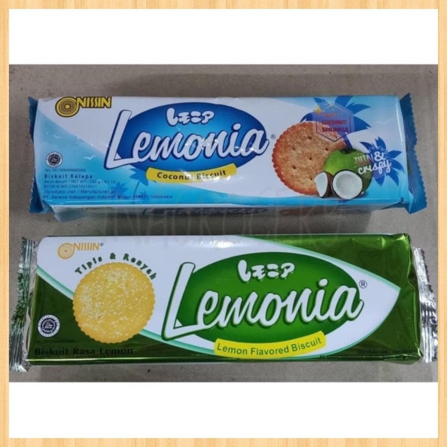 

NISSIN LEMONIA 130GR LEMON / COCONUT