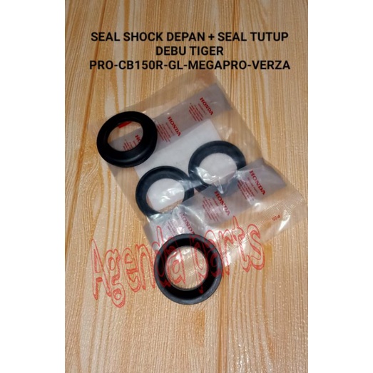 Seal Sil Shock Set Depan + Seal debu- GL PRO TIGER VERZA CB150 KODE 51490KC5305 barang sesuai gambar photo