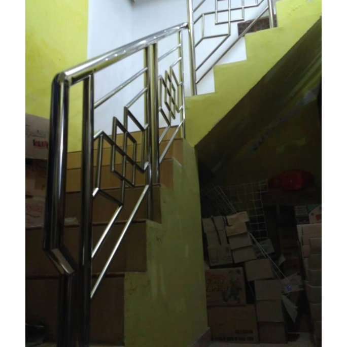 Railing tangga stainless berkualitas