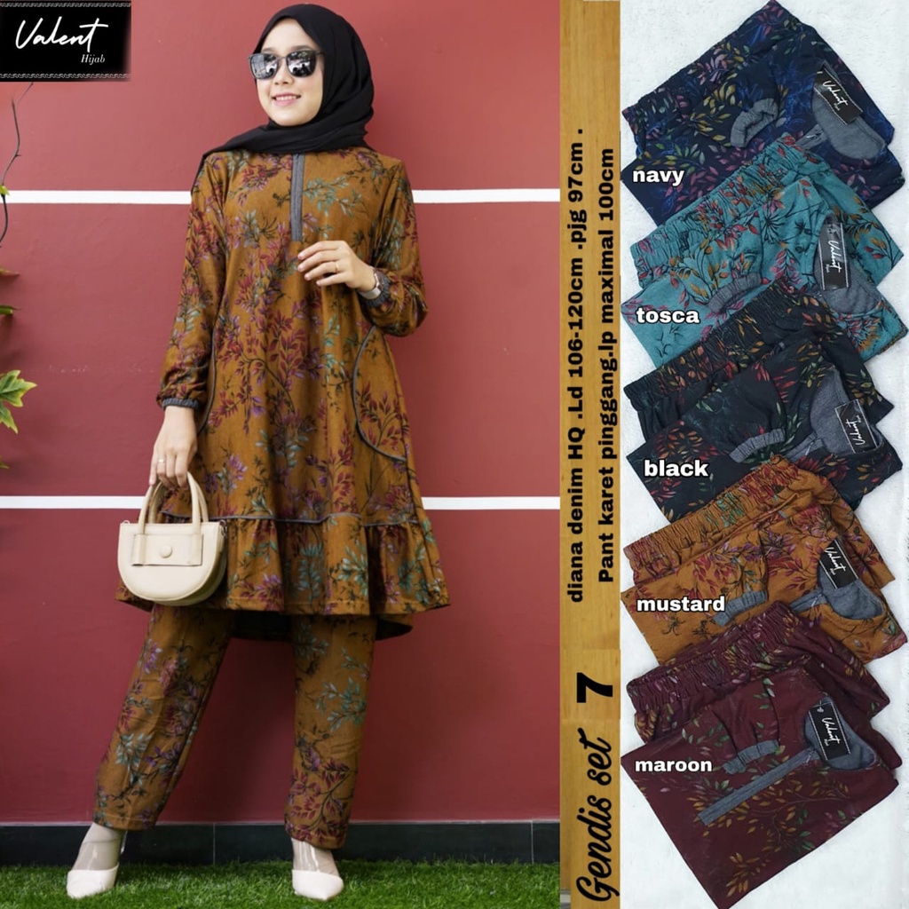 Baju Setelan Wanita Setelan Celana Wanita Remaja Santai Kekinian Terbaru Set Celana