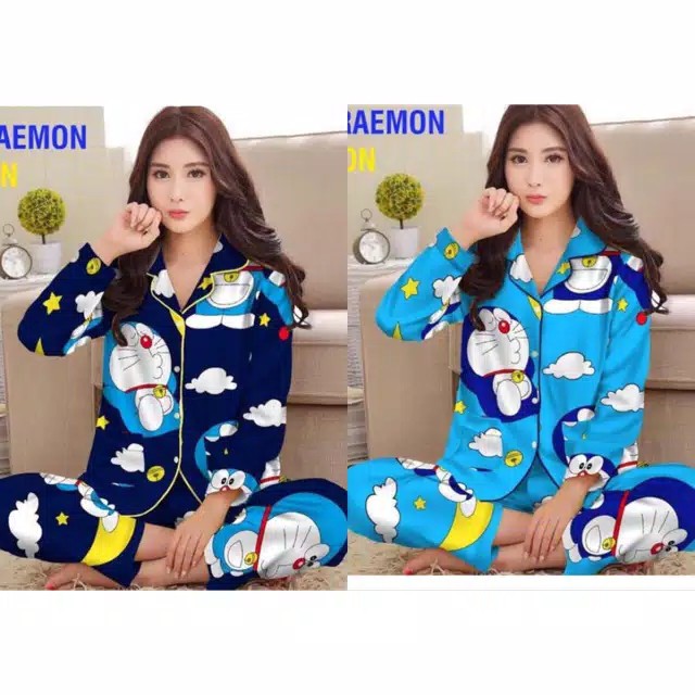 blinqshop baju tidur piyama PP DORA STAR