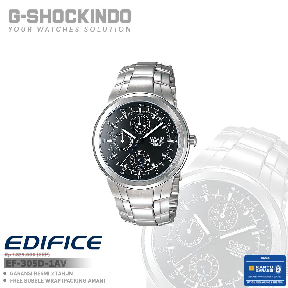 Casio Edifice EF-305D-1AV / EF-305D-1AVDF Original