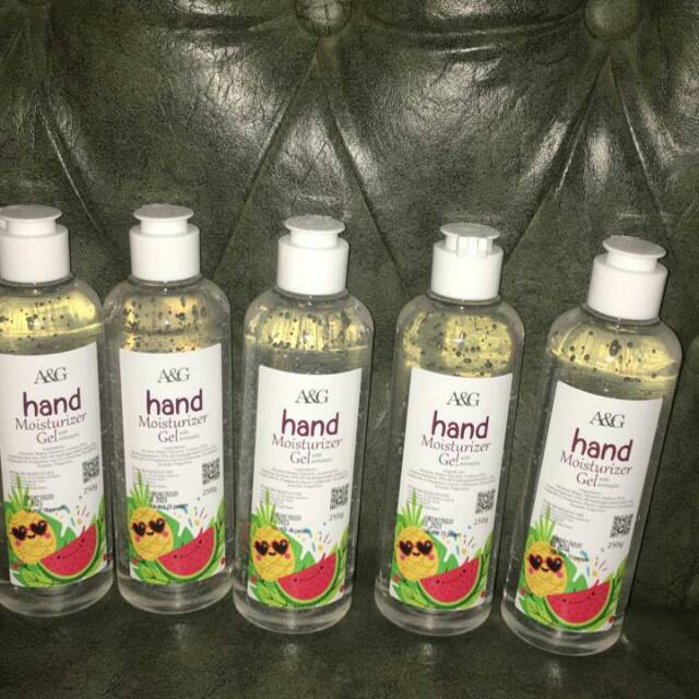 A&G hand sanitizer gel 250ml