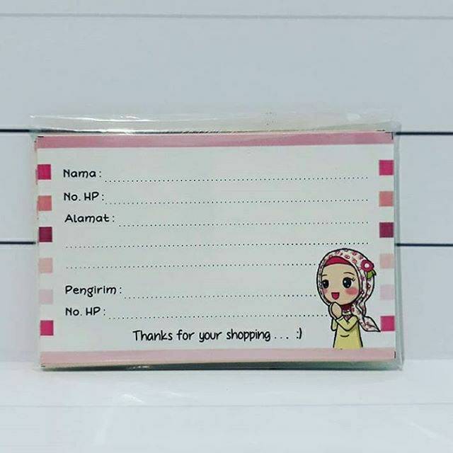 

Stiker Pengiriman SHL008