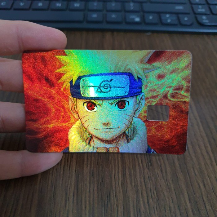 

Sticker Skin ATM Hologram CH0040 - Naruto - Naruto
