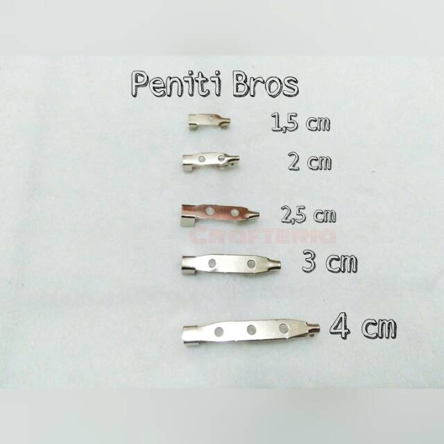 Peniti Bros 3cm - Lusin