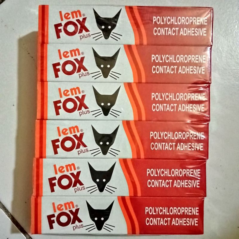

LEM FOX SATU PAK ISI 12PCS