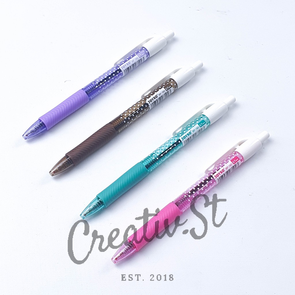 

JOYKO Sona Bolpen Cetrek Pulpen Pena Tinta Hitam Bp-183 0.7 Mm
