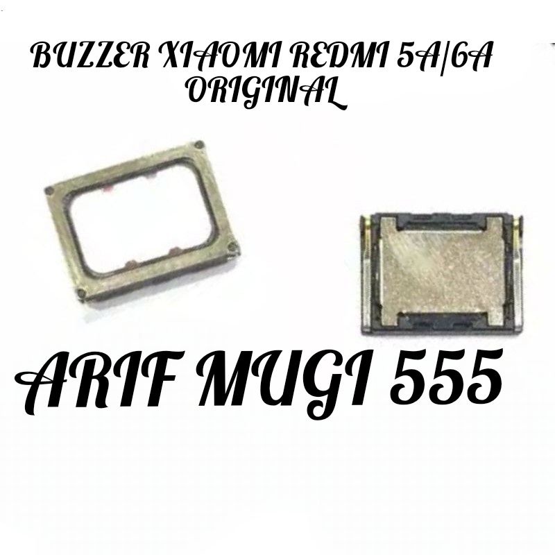 BUZZER XIAOMI REDMI 5A MUSIK LOUDSPEAKER XIAOMI REDMI 6A/ 5A ORIGINAL