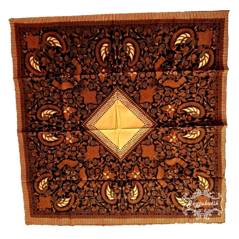 Kain Iket Udeng Bahan Blangkon Motif  Sri Katon