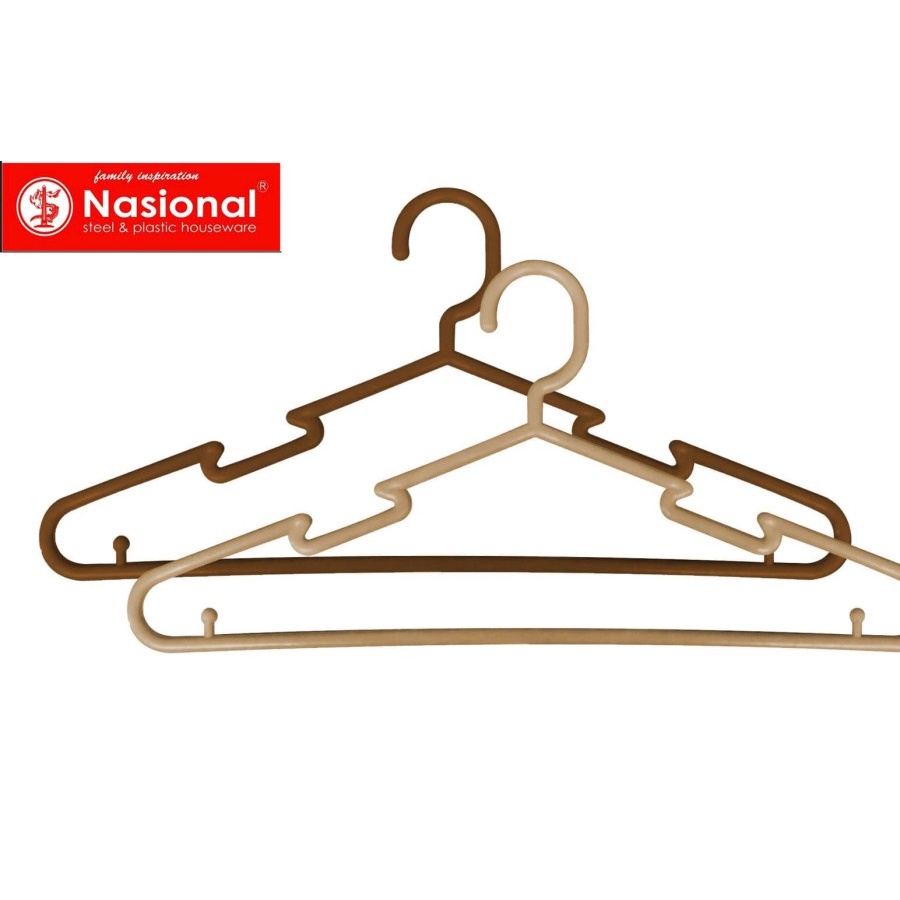 Hanger Baju Coklat - Rosa