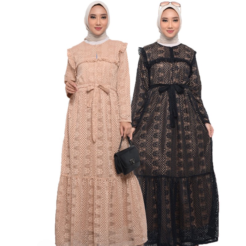 gamis brukat andin