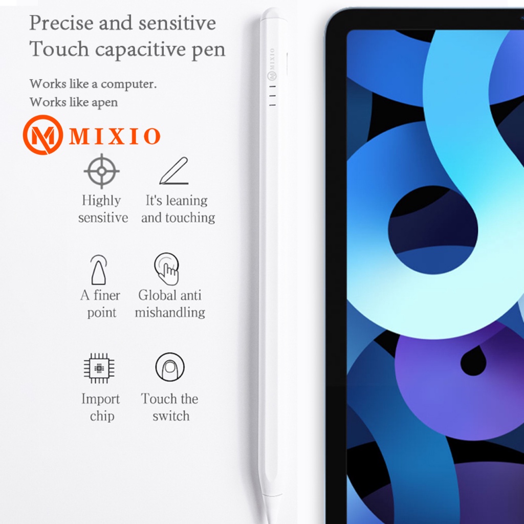 MIXIO G8 Stylus Pen for i*Pad 6/7/8, i*Pad Pro, Air4/Air3, i*Pad mini 5-5