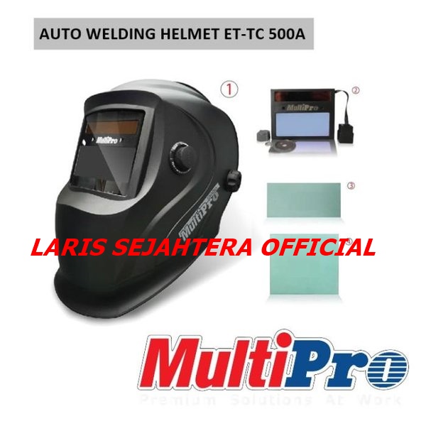 Kedok Las Auto Multipro Otomatis Welding Helmet Topeng Original