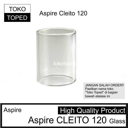 Aspire CLEITO 120 Replacement Glass | tank vape kaca pengganti