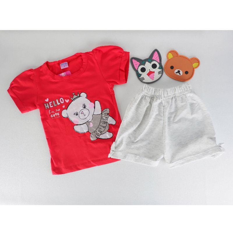 SETELAN BAJU ANAK BAYI PEREMPUAN LUCU DAN LEMBUT TIMMY GIRL
