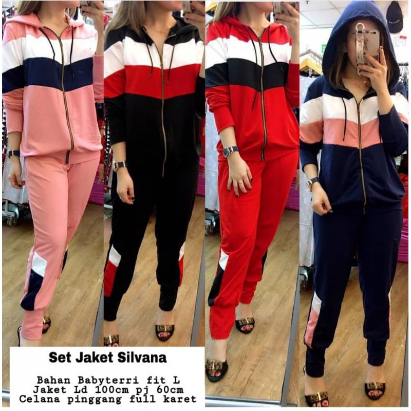 Ms Set Jaket Silvana