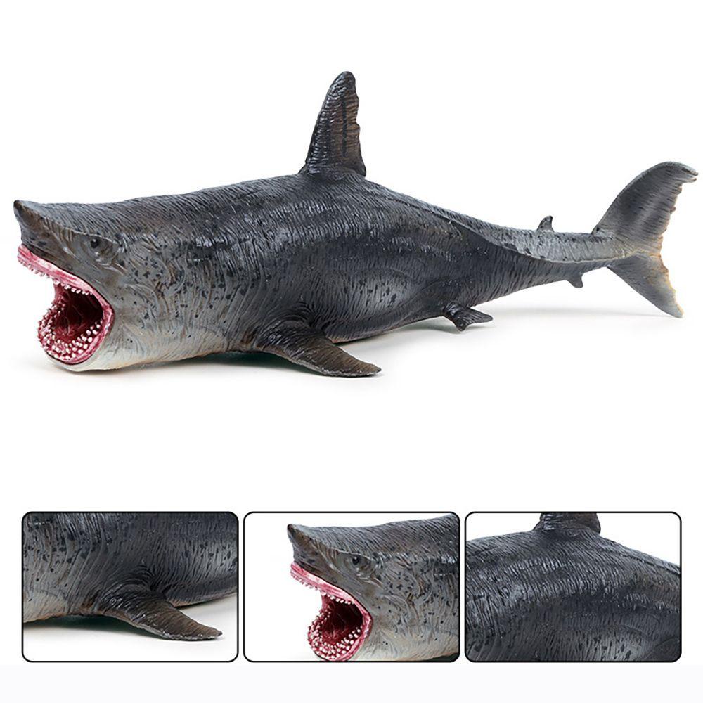 R-flower Megalodon Model Binatang Laut Untuk Edukasi Dini Anak