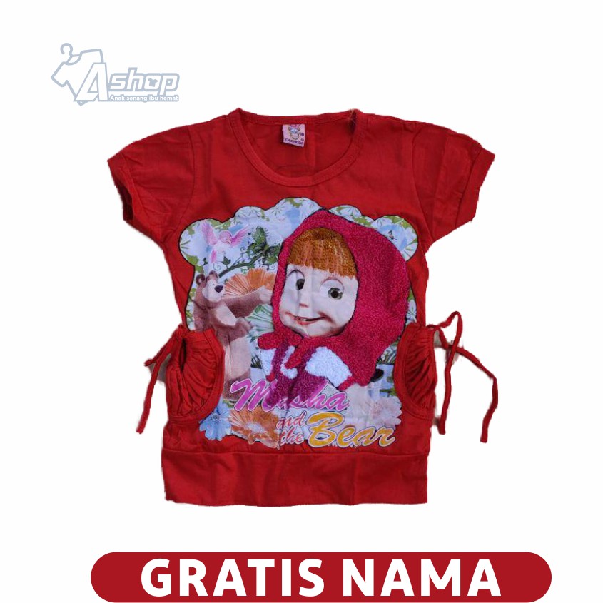Baju Anak Masha And The Berkorban