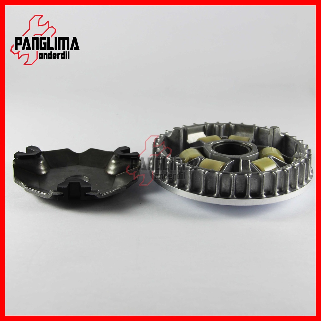 Rumah Roller Assy Beat Sporty-Street-Pop-New-CBS-ISS-CW-STD &amp; Scoopy FI eSP-New &amp; New Vario 110 F1 2015 &amp; Spacy F1 Roler Penutup-Tutup-Slider-Set-Lengkap-Komplit