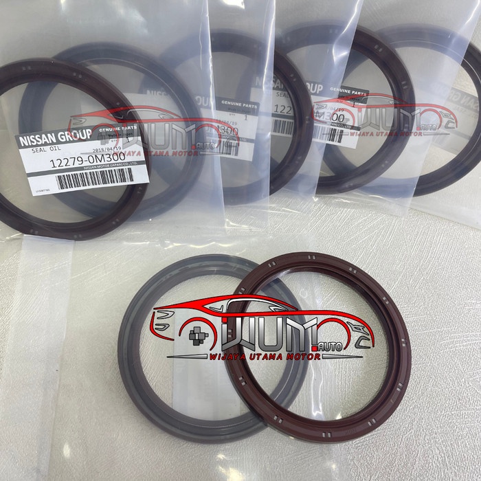 SEAL CRANKSHAFT SEAL SIL KRUK AS BELAKANG NISSAN XTRAIL SERENA C24